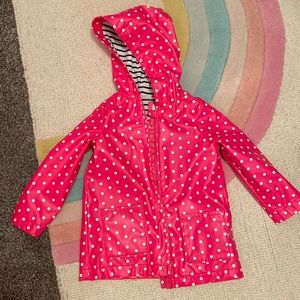 Polka Dot Rain Jacket